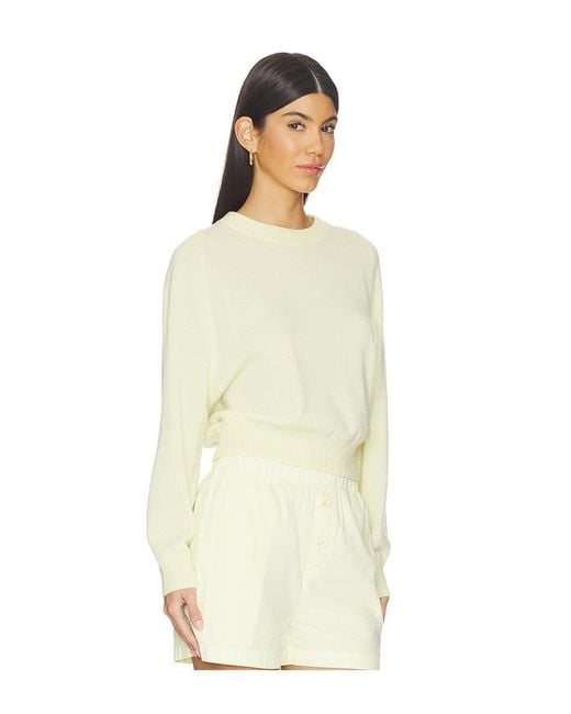 VIR VITA White Genevieve Cashmere Sweater