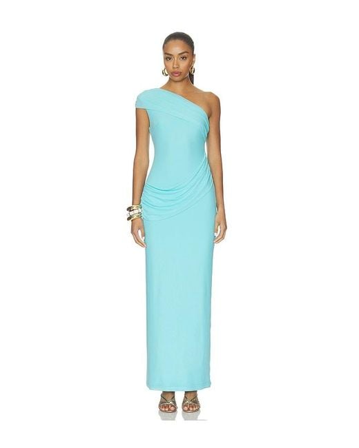 superdown Blue Fleur Maxi Dress