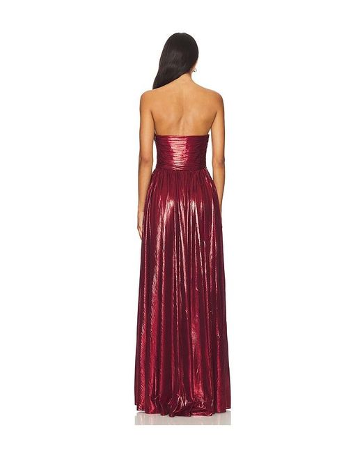 retroféte Red Waldorf Dress