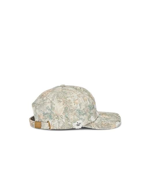 Museum of Peace & Quiet White Wordmark Camo Dad Hat