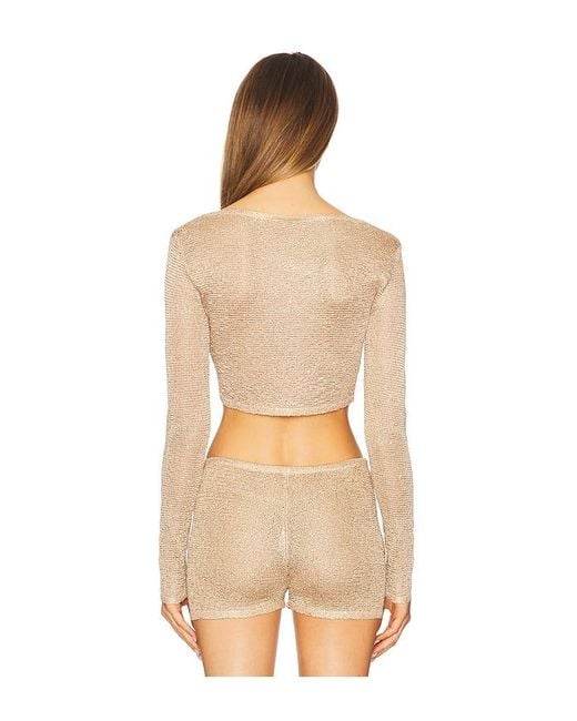 lovewave Natural The Ebere Knit Top