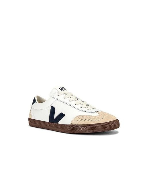Veja White Volley Bastille Sneaker