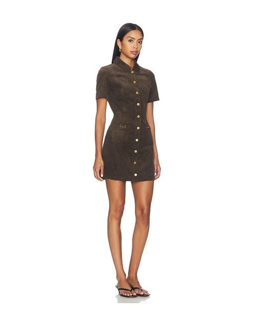 PAIGE Black Clementine Corduroy Dress