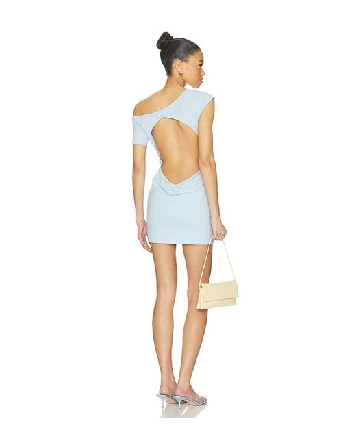 Frankie's Bikinis Blue X Jennie Jen Modal Mini Dress