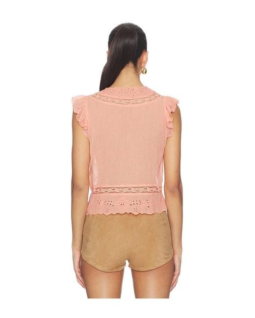 Free People Multicolor Day Dreamer Top