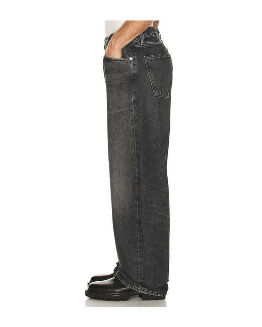 Agolde Black Afton Jean for men