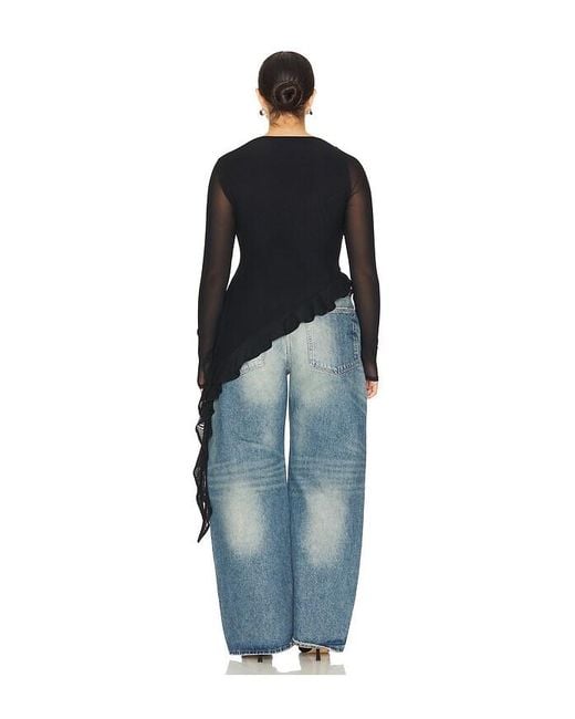 AFRM Blue Doris Top