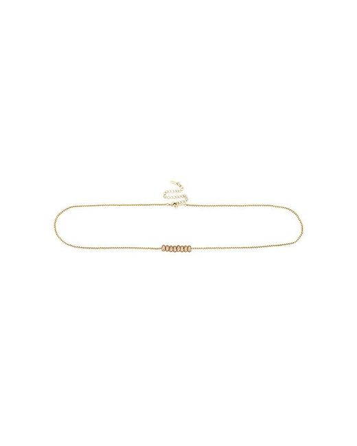 Ettika Black Crystal Bead Belt