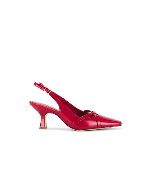 COACH Red Rowyn Slingback