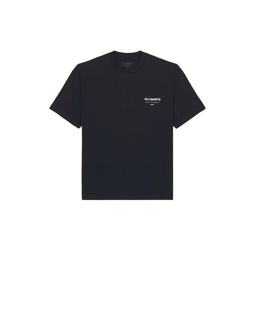 AllSaints Blue Underground Crew Tee for men