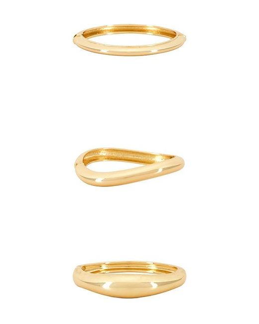 petit moments Metallic Prato, Circle & Siena Set Of 3 Cuff