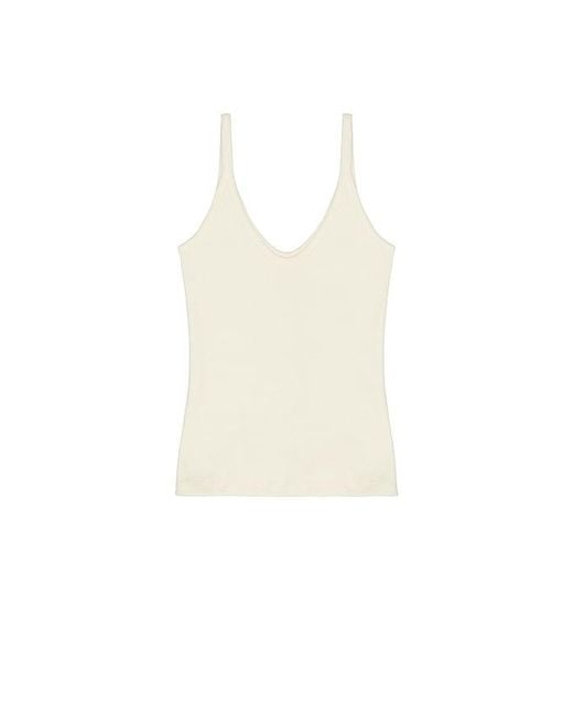 GRLFRND Blue U-Neck Tank