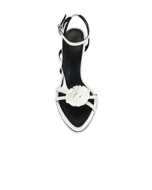 ROTATE BIRGER CHRISTENSEN White Satin Sandal