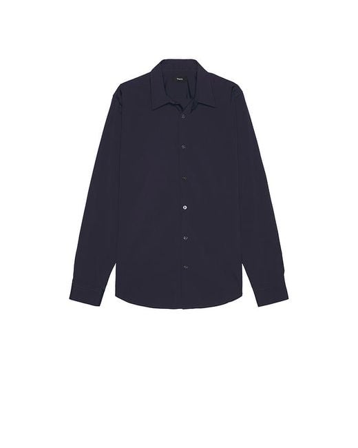 メンズ Theory シャツ Blue