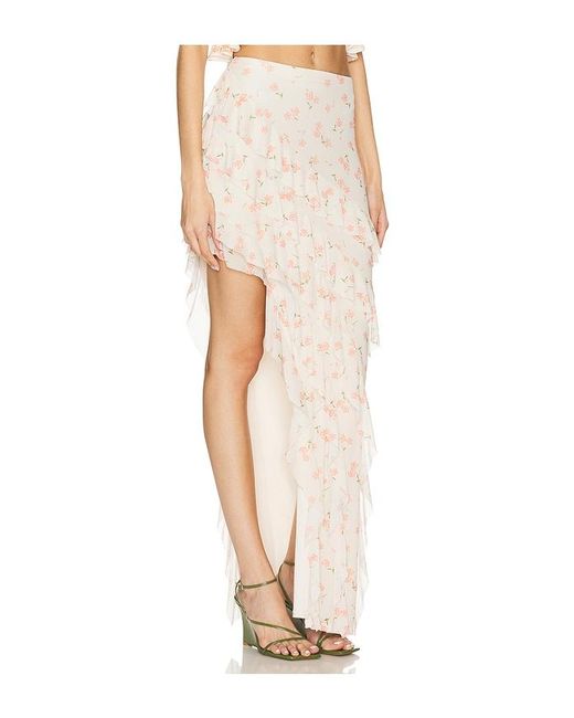 AFRM Natural Baxter Skirt