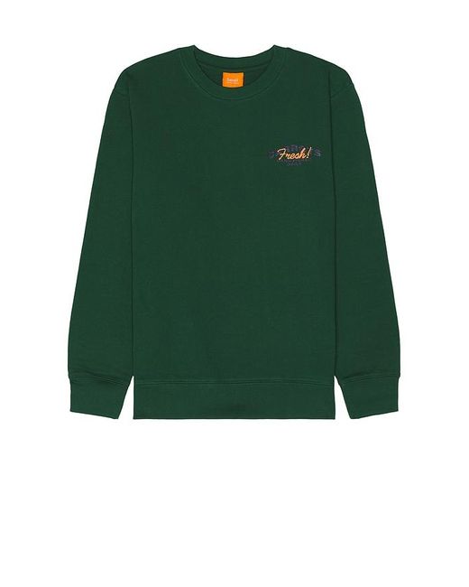 Carrots Green Hand Picked Crewneck for men
