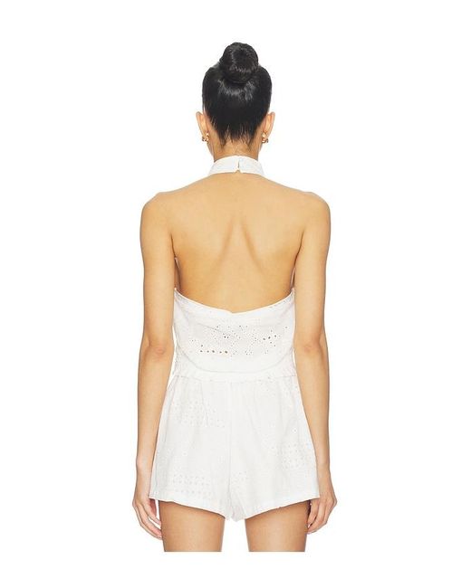 Steve Madden White Lou Top