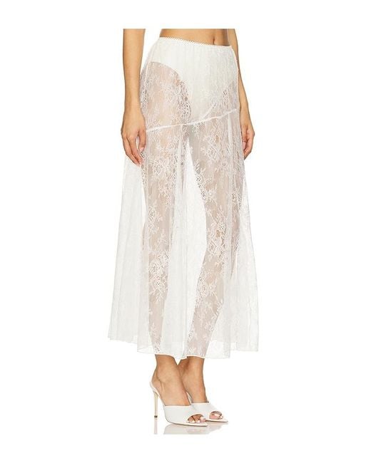 Steve Madden White Veera Skirt