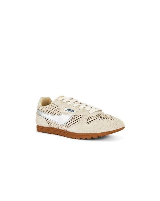 Autry White Windspin Low Sneaker