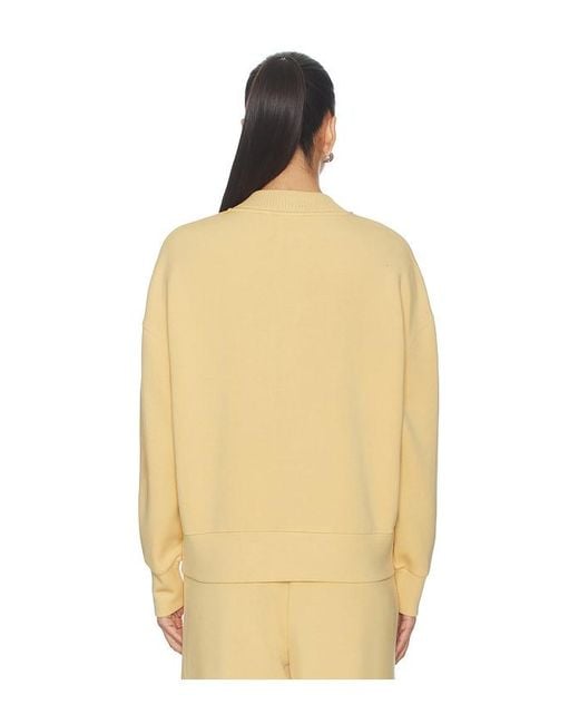 Varley Natural Reena Button Front Sweater