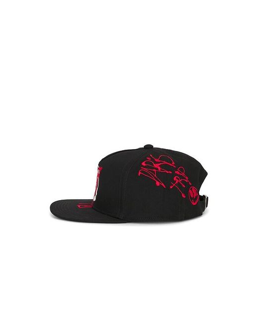 Y-3 Black Chito Graphic Cap for men