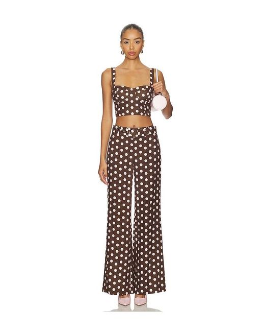Cara Cara White Mayflower Pants