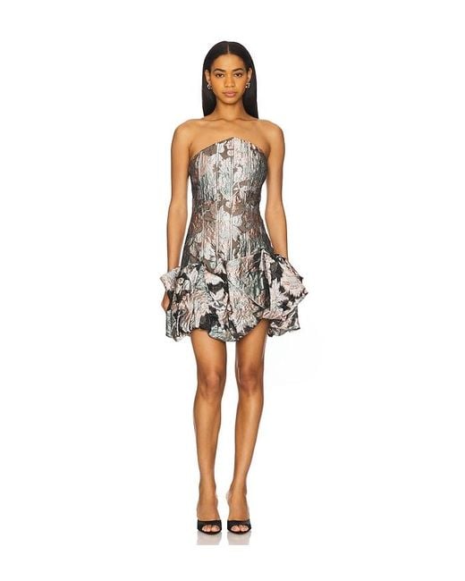 Elliatt Black Dahlia Mini Dress