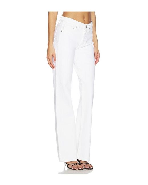 DL1961 White Dl Bella Slim Bootcut Mid Rise Jeans