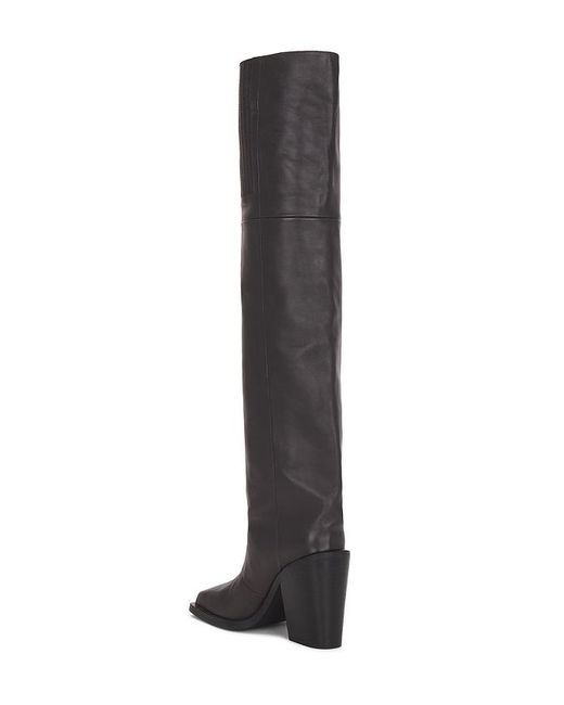 Senso Black Loretta Over The Knee Boot