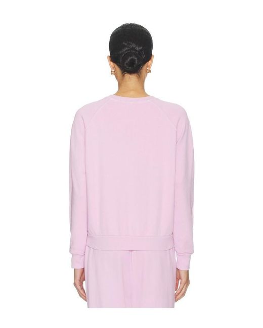 PERFECTWHITETEE Pink French Terry Sweatshirt