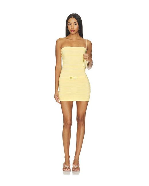 Kapri Natural Olivia Halter Dress