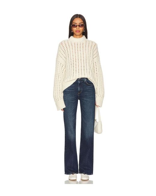 Citizens of Humanity Blue Vidia Mid-Rise Bootcut Jeans