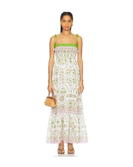 MISA Los Angles White Carmela Dress