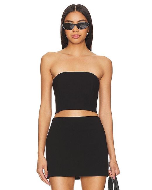 Bardot Black X Revolve Francesco Bustier