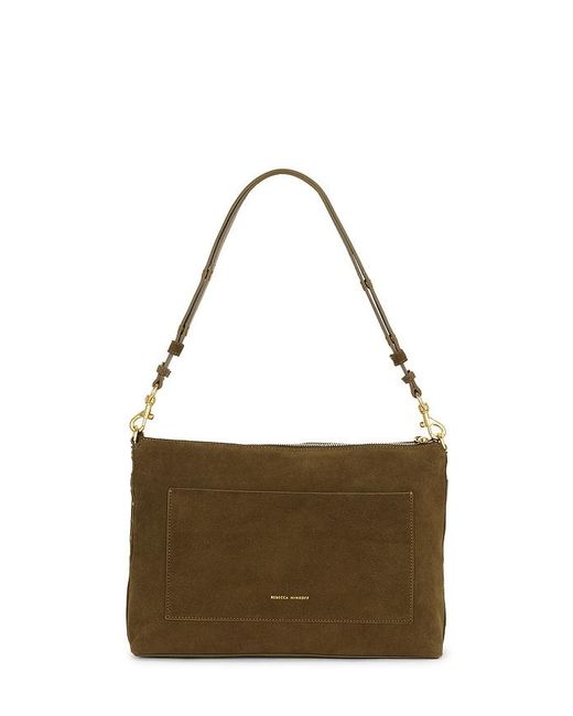 Rebecca Minkoff Darren Lg トップジップ ショルダーバッグ Brown