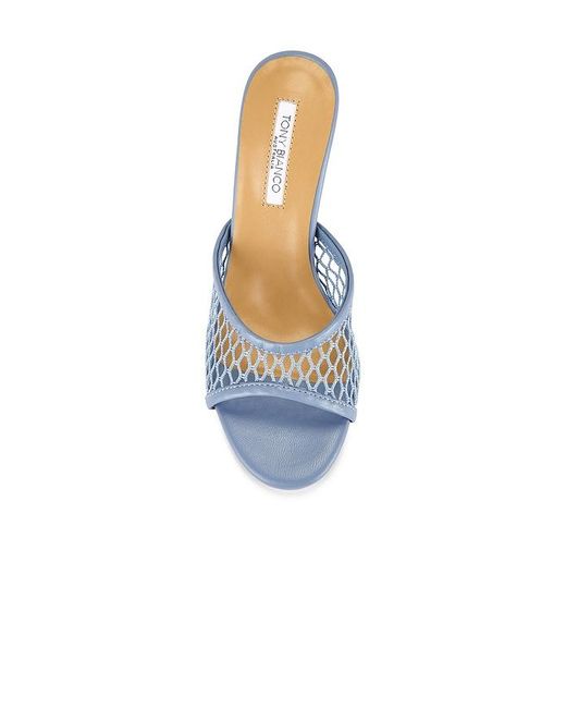 Tony Bianco Blue Vertigo Heel