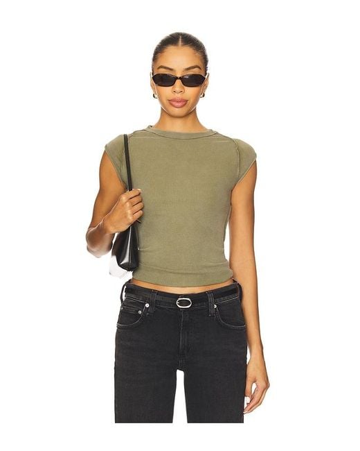 Camiseta Ever Had En Color Militar Talla (También En M, S, Xl, Xs) Free People de color Multicolor