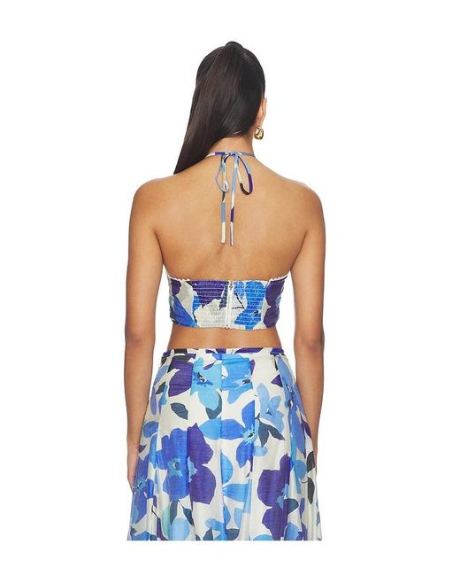 Astr Blue Kehlani Top