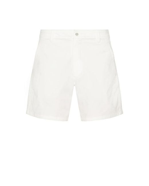 Rhone White 7 Nomad Tech Chino Short for men