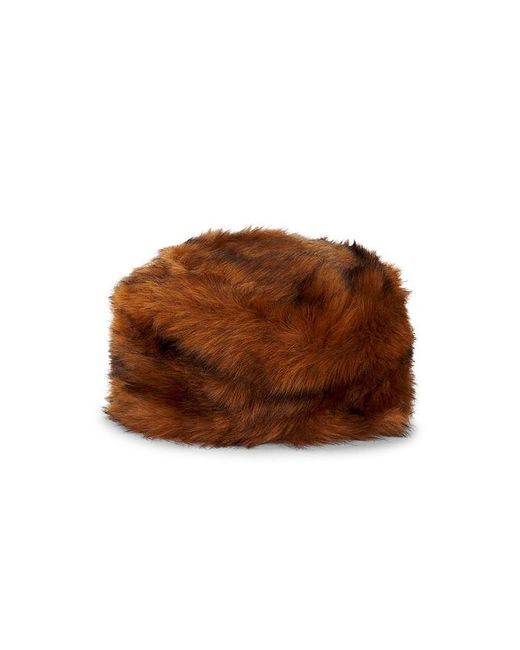 Unreal Fur Brown Natasha Hat