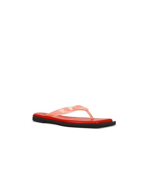 Dirt White Flip Flops