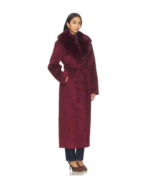 Lamarque Red X Revolve Tillie Coat