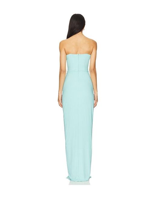 Deme by Gabriella Blue X Revolve Pearl Gown