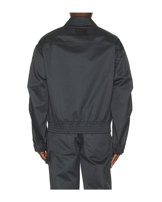 Helmut Lang Gray Shirt Bomber for men