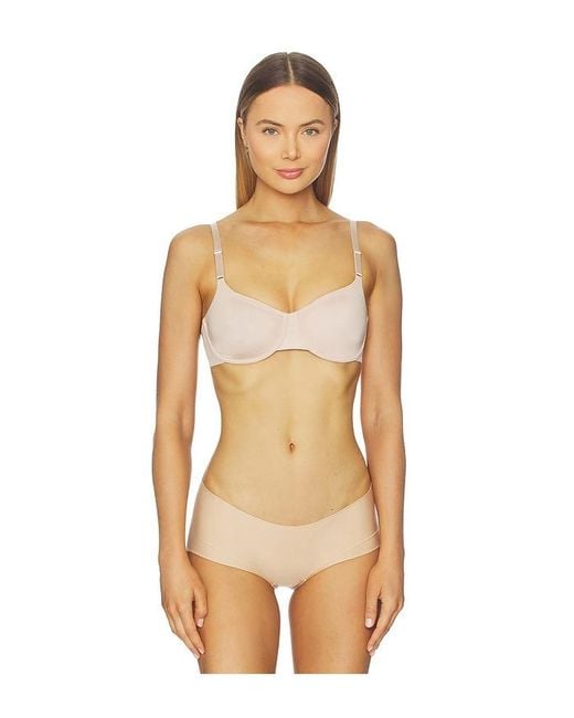 Natori Natural Liquid Smooth Shape Minimizer Bra