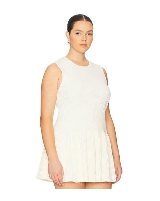 L'academie White 'Academie Dania Knit Top