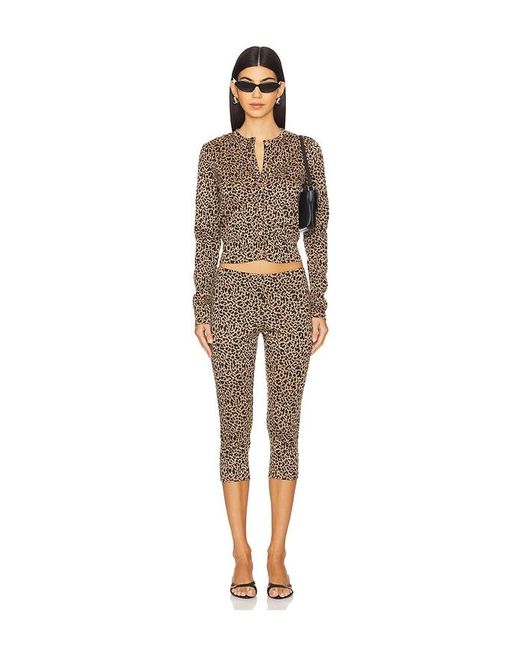 PULL CARDI en Brown Lioness en coloris Multicolor