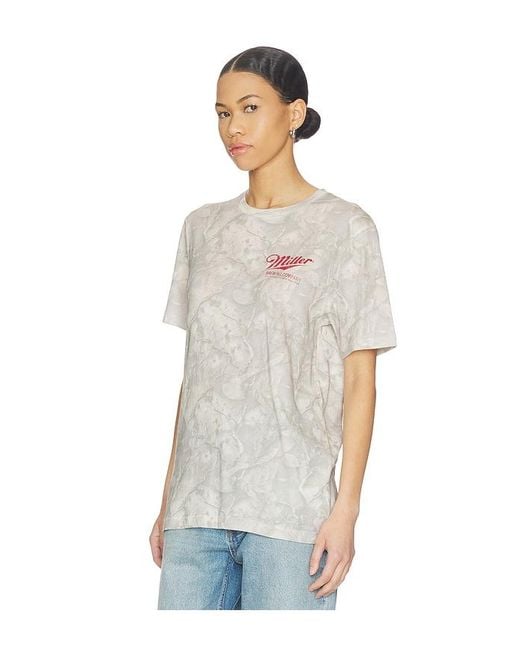 Junk Food White Miller High Life Tee for men