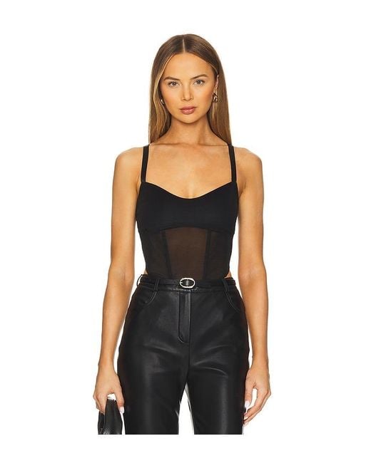 OW Collection Black Serenity Top