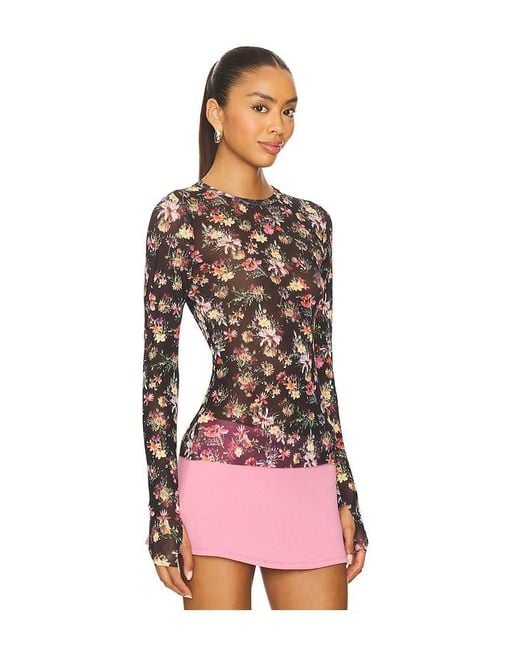 AFRM Pink Kaylee Top
